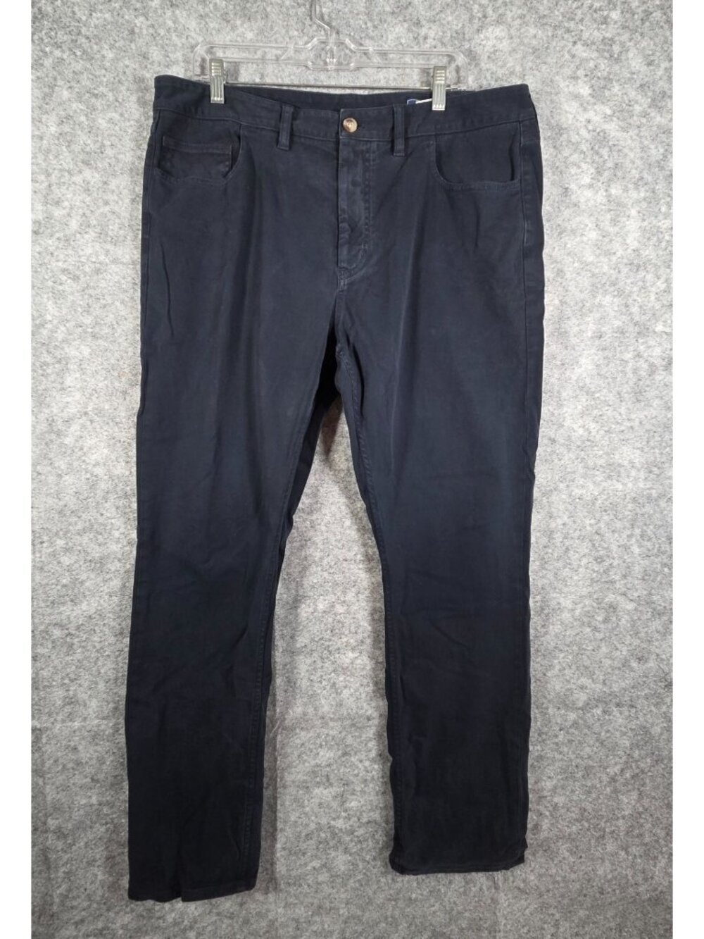 Vineyard Vines Men's Casual Chino Flat Front Pants Navy Blue Size 38x32